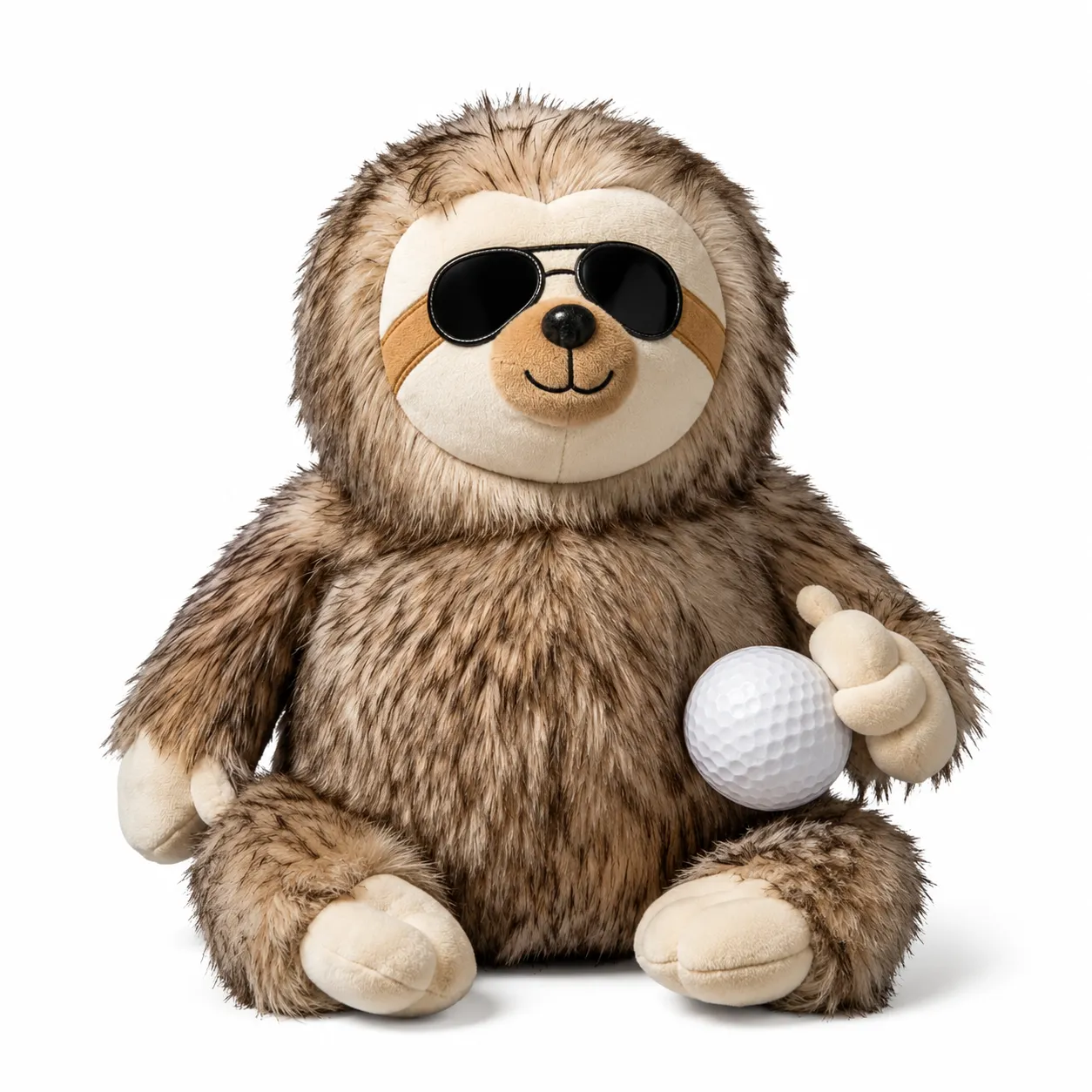 Luxury Sloth Golf Club Cover – Premium Plush Headcover for Driver Fairway Wood & Hybrid Clubs [Pre-Order]